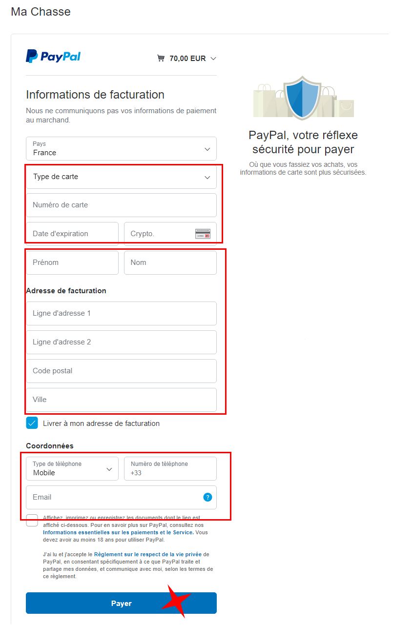 paiement